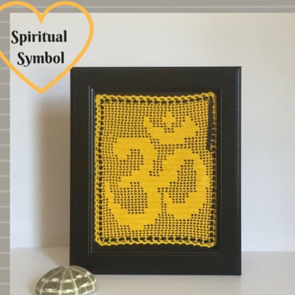 OM Spiritual Framed Decor